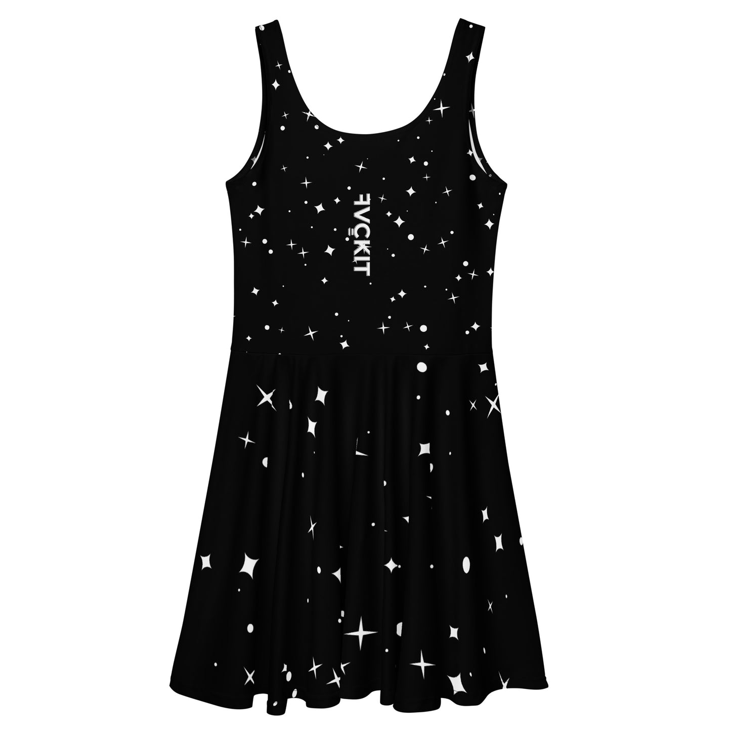 Cozmic Blvck Skater Dress