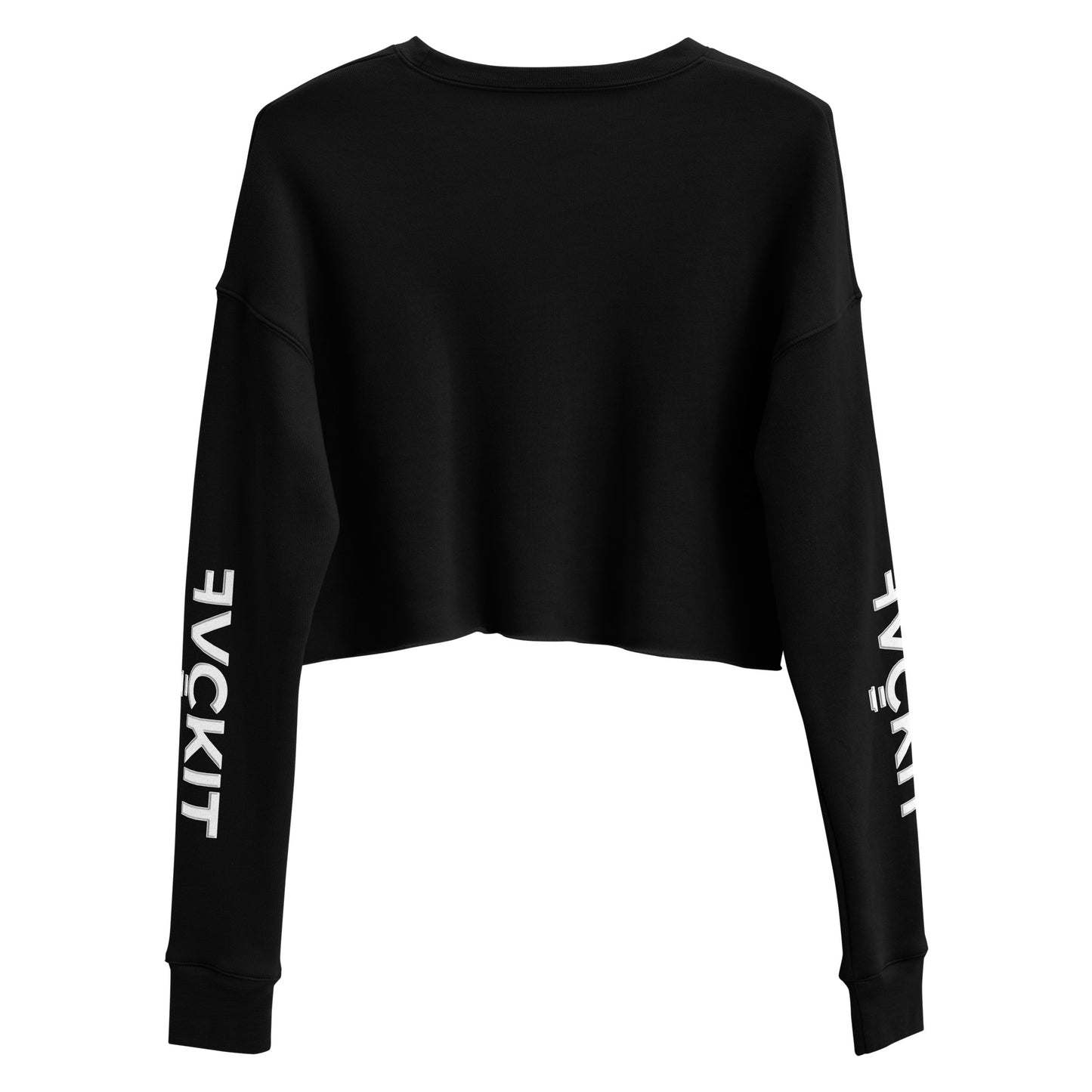 Heart On Sleeve = Crop Sweatshirt